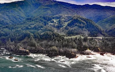 Natural Bridges Cove, Oregon Coast Trail