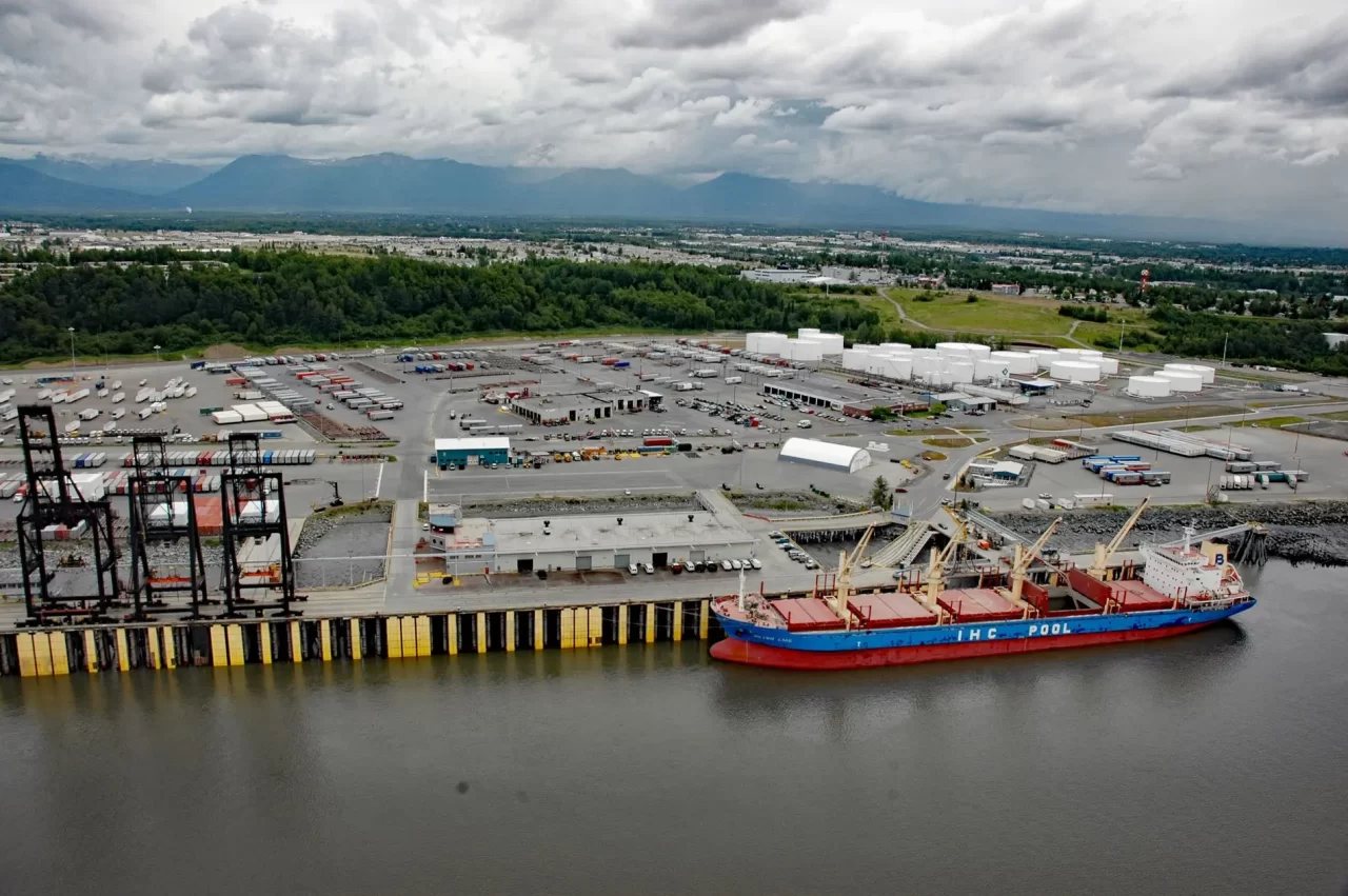 Port of Anchorage, Cook Inlet - CoastView