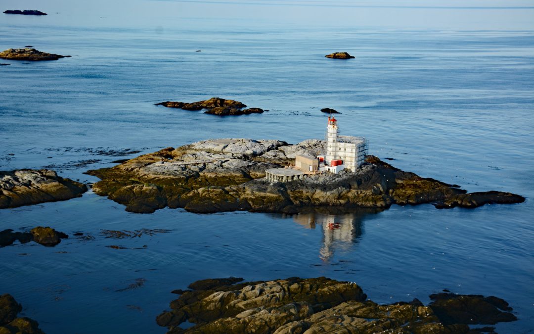 Triple Island Lighthouse, Brown Passage