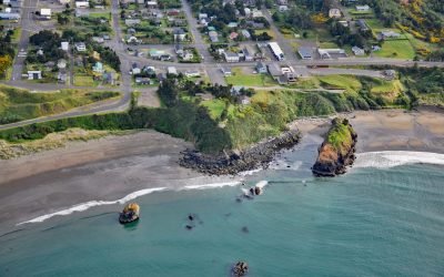 Battle Rock, Port Orford